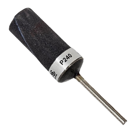 Matador® Mounted Sandpaper Roll 240 Grit 2.35mm Shank Rotary Tool Accessory