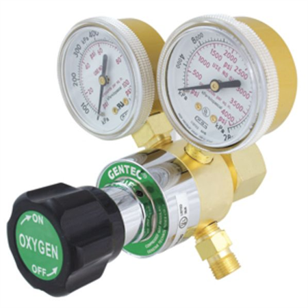 Gentec Adjustable Oxygen Tank Regulators