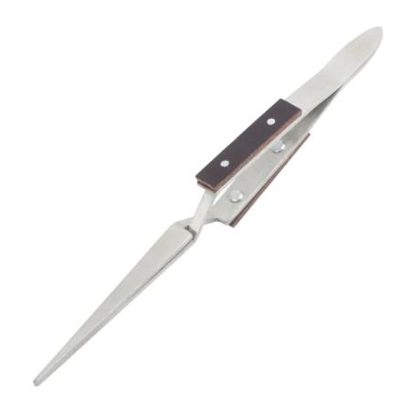 Cross Locking Tweezers For Jewelers - 4 5/8" Stainless Steel Precision Tools