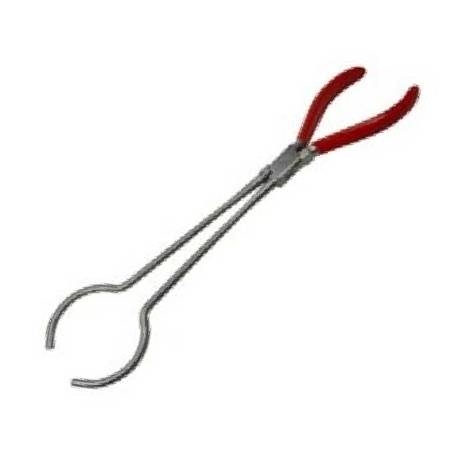 The EasyMelt Crucible Tongs with Coated Handles are the perfect tool for lifting and pouring molten metal. The heavy-duty steel construction provides a secure grip, while the rubber-coated handles protect your hands from heat. The scissor-action design ma