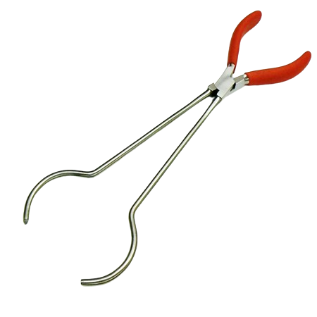 EasyMelt Crucible Tongs with Coated Handles – Heavy-Duty Grip for Molten Metal Pouring