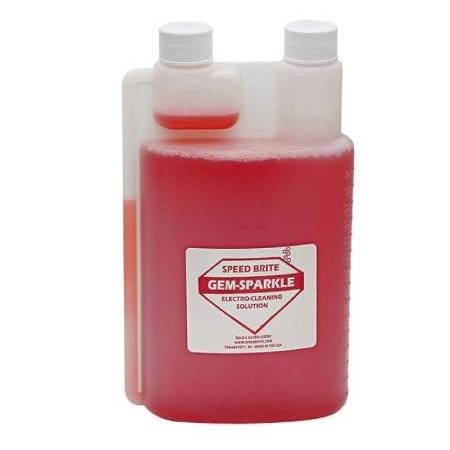 Speedbrite Gem-Sparkle® Jewelry Cleaner Concentrate, 32oz, Liquid Solution, Measuring Chamber.