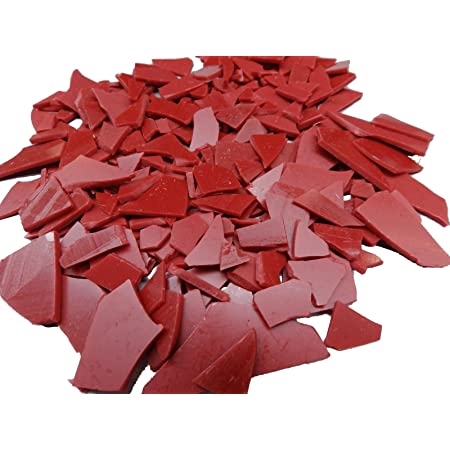 Wax Injection Flakes Ruby Red