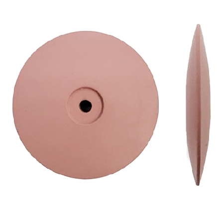 Silicone Pink Knife Edge Smooth 7/8"