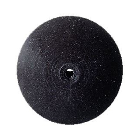 7/8" Black Medium Grit Silicone Polishing Wheel for Jewelry Making