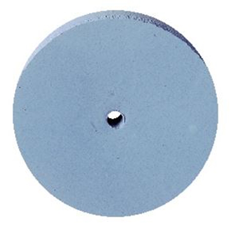 7/8-inch Light Blue Fine Grit SiliconCarbide Polishing Wheel for Jewelry and Metal