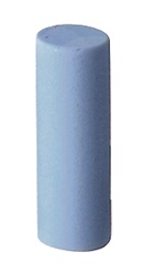 7mm Light Blue Fine Silicone Cylinder Polisher for professional jewelry finishing on precious metals