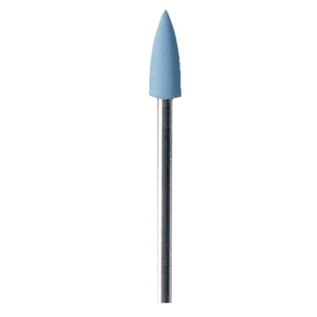 Light Blue Fine Grit Silicone Mounted Polisher for Precision Jewelry Finishing