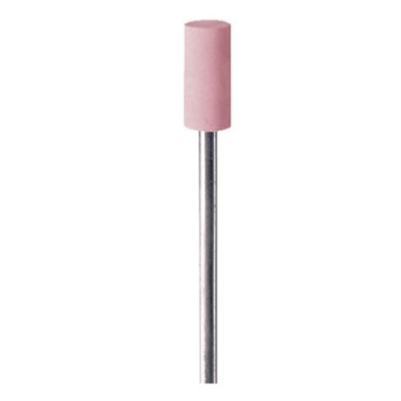 Silicone Mounted Polisher Cylinder Pink Extra-Fine