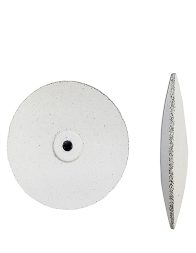 Gumees Final Polishing Wheel Knife Edge 7/8 White, Coarse