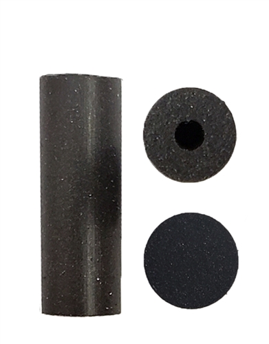 Gumees Polishing Wheel Cylinder 7/8 x 1/4 Black, Coarse