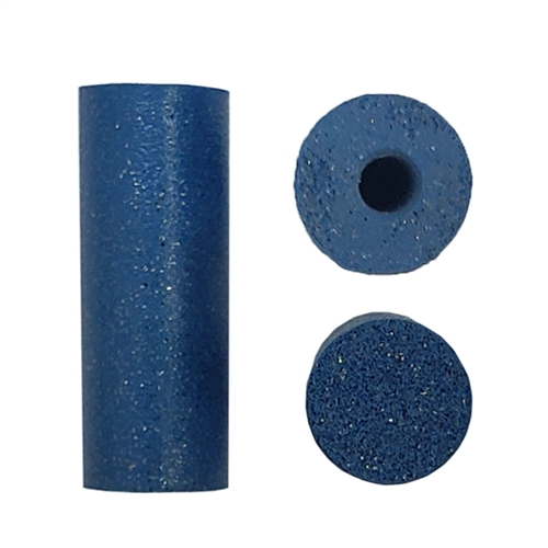 Gumees Polishing Wheel Cylinder 7/8 x 1/4 Blue, Fine