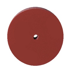 Eveflex Red Polishing Wheel - 7/8" Fine Grade for Polishing Gold and Silver Jewelry