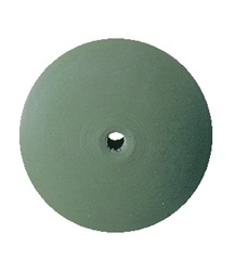 Eveflex Polishing Wheel Knife Edge 7/8 Green, Extra Fine