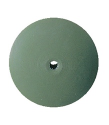 Eveflex Polishing Wheel Knife Edge 7/8" Green, Extra Fine