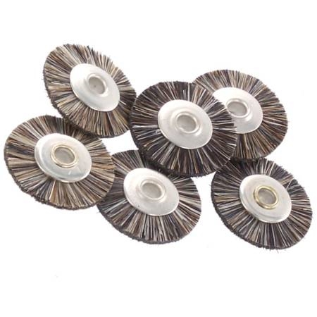Unmounted Premium Soft Bristle Brushes - 3/4 Inch